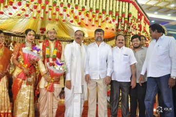 Celebs At Producer Ram Mohan Rao Daughter Wedding